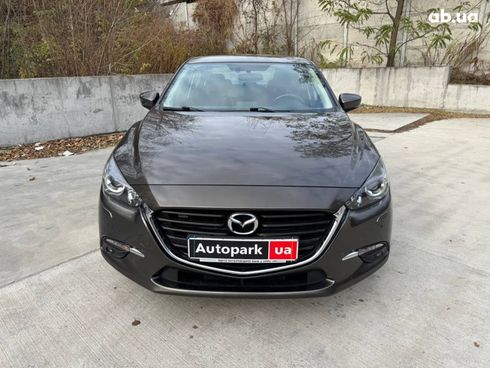 Mazda 3 2017 коричневый - фото 2