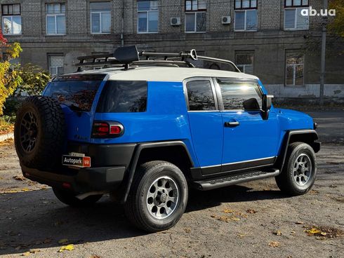 Toyota FJ Cruiser 2007 синий - фото 6