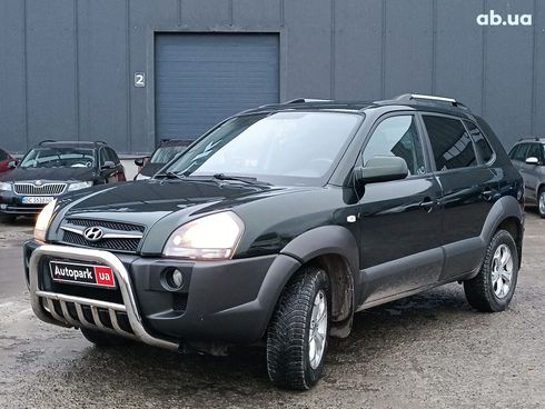 Hyundai Tucson 2008 зеленый - фото 2