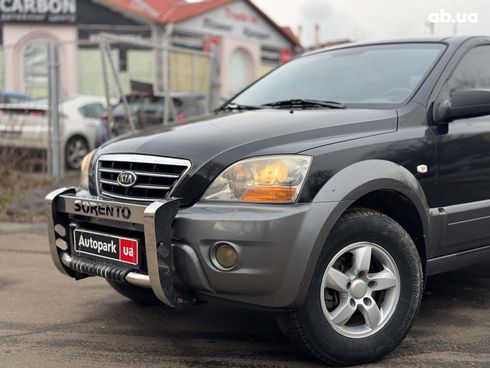 Kia Sorento 2007 черный - фото 2