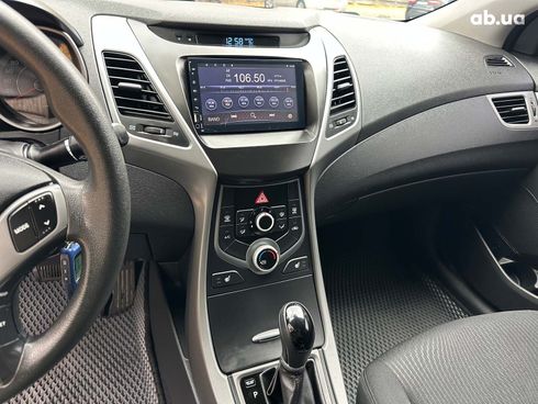 Hyundai Elantra 2014 черный - фото 17