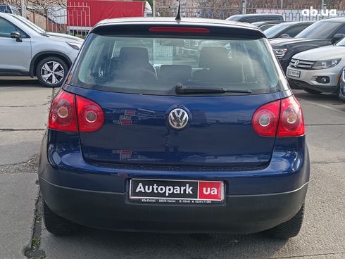 Volkswagen Golf 2005 синий - фото 8