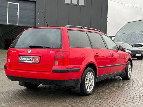 Volkswagen passat b5 2000 красный - фото 8