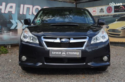 Subaru Legacy 2013 черный - фото 2