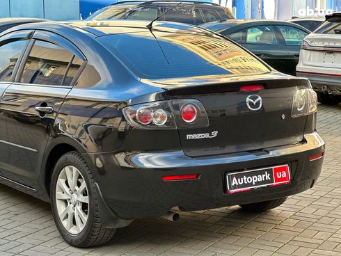 Mazda 3 2007 черный - фото 8
