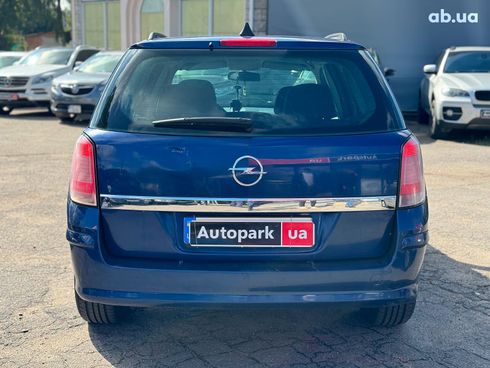 Opel Astra 2006 синий - фото 7
