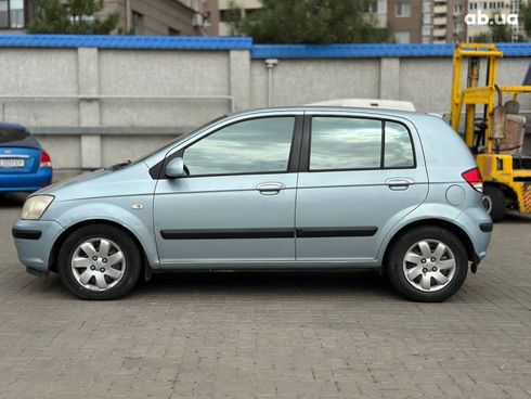 Hyundai Getz 2003 синий - фото 8