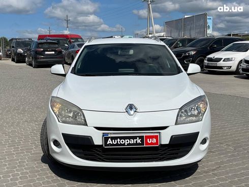 Renault Megane 2012 белый - фото 2