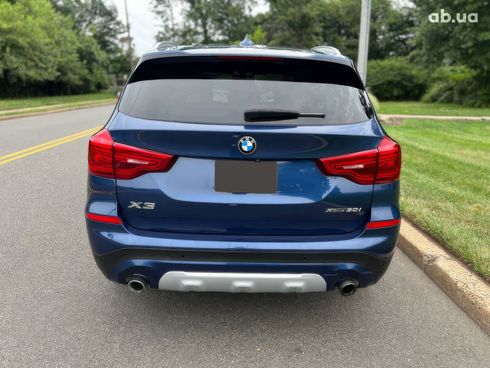 BMW X3 2019 синий - фото 3