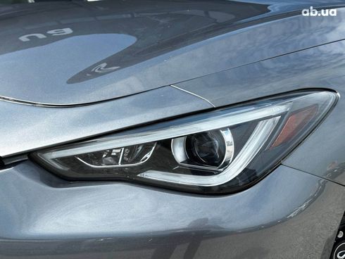 Infiniti Q60 2018 серый - фото 3