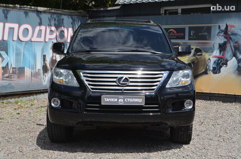 Lexus LX 2008 черный - фото 2