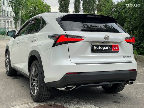 Lexus NX 2016 белый - фото 12