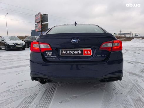 Subaru Legacy 2017 синий - фото 7