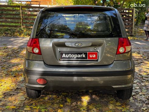 Hyundai Getz 2005 серый - фото 8