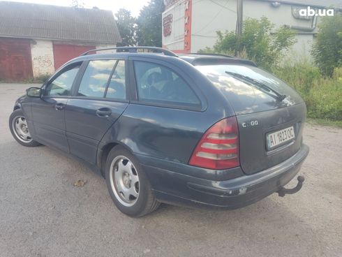 Mercedes-Benz C-Класс 2002 синий - фото 9