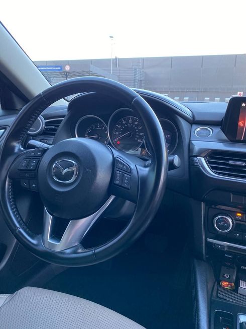 Mazda 6 2016 синий - фото 13