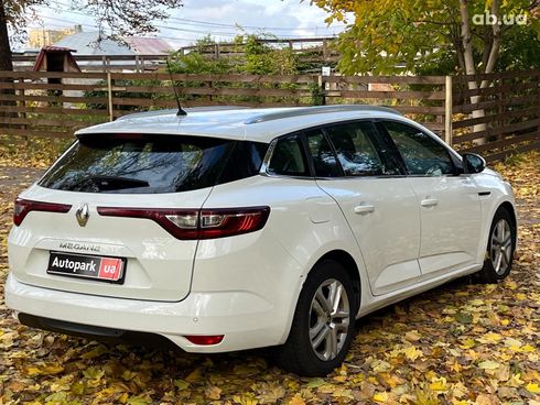 Renault Megane 2018 белый - фото 10