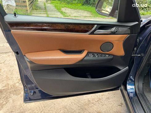 BMW X3 2016 синий - фото 32