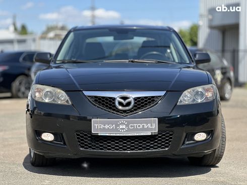 Mazda 3 2008 черный - фото 2