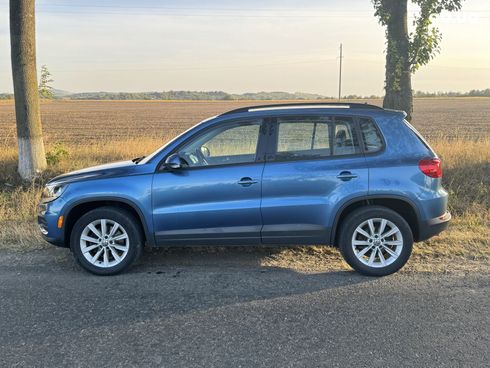 Volkswagen Tiguan 2018 синий - фото 4