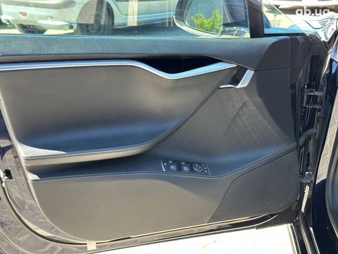 Tesla Model S 2015 синий - фото 16