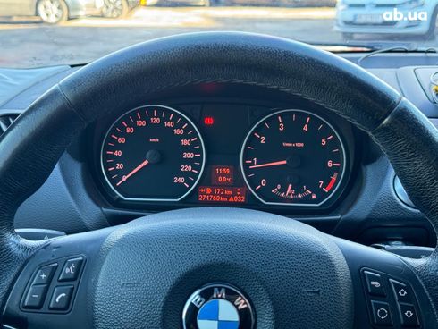 BMW 1 серия 2008 синий - фото 26