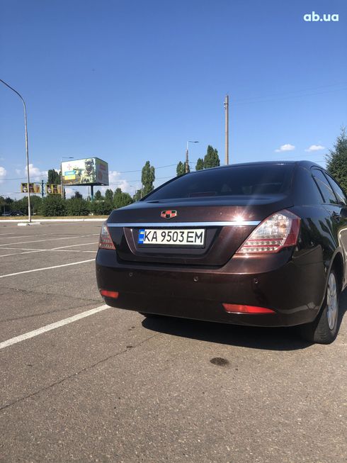 Geely Emgrand 7 2011 коричневый - фото 8