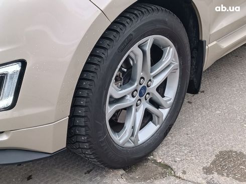 Ford Edge 2017 бежевый - фото 4