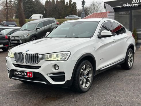 BMW X4 2015 белый - фото 2