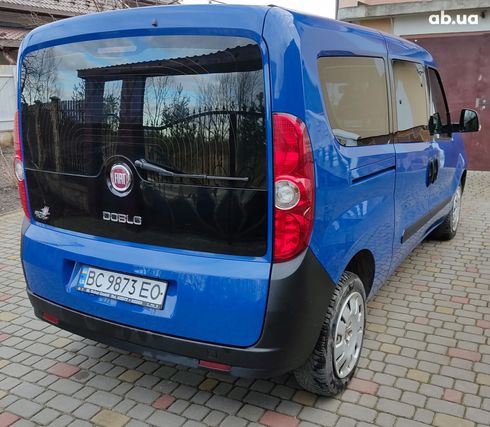 Fiat Doblo 2013 голубой - фото 4