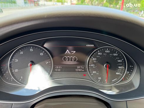 Audi A7 2014 синий - фото 15