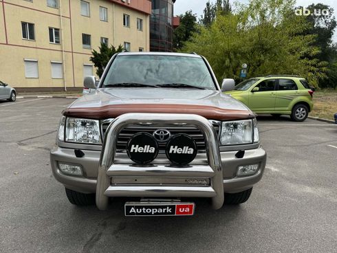 Toyota land cruiser 100 2002 серый - фото 10