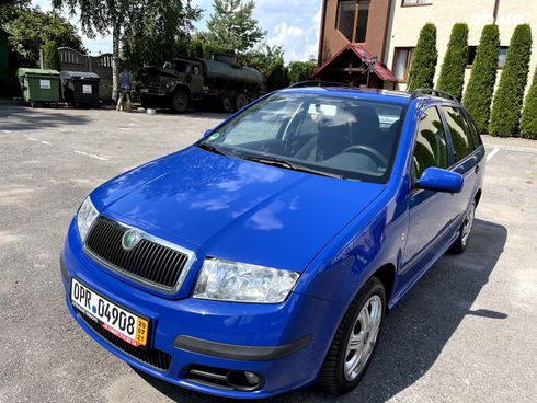 Skoda Fabia 2006 синий - фото 20