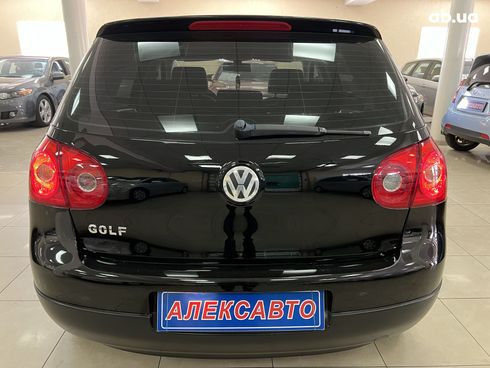 Volkswagen Golf 2005 черный - фото 8