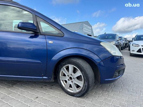 Opel Zafira 2006 синий - фото 12