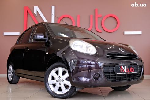 Nissan Micra 2013 фиолетовый - фото 4