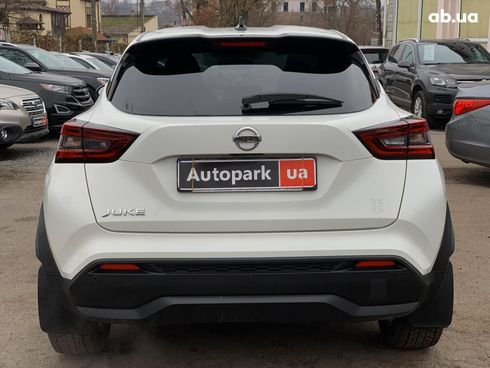 Nissan Juke 2021 белый - фото 6