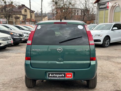 Opel Meriva 2003 зеленый - фото 7