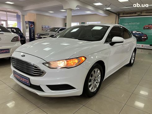 Ford Fusion 2016 белый - фото 15