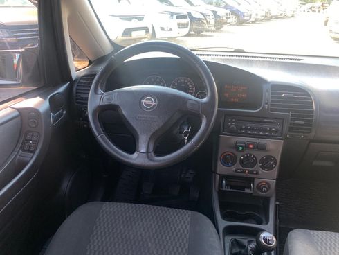 Opel Zafira 2003 серый - фото 32