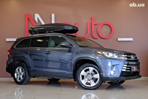 Toyota Highlander 2020 серый - фото 2