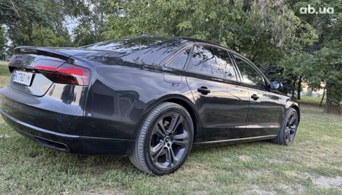 Audi A8 2015 черный - фото 5