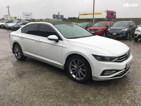 Volkswagen passat b8 2020 белый - фото 15