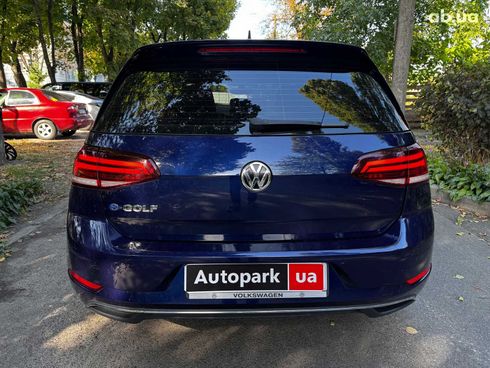 Volkswagen e-Golf 2019 синий - фото 8