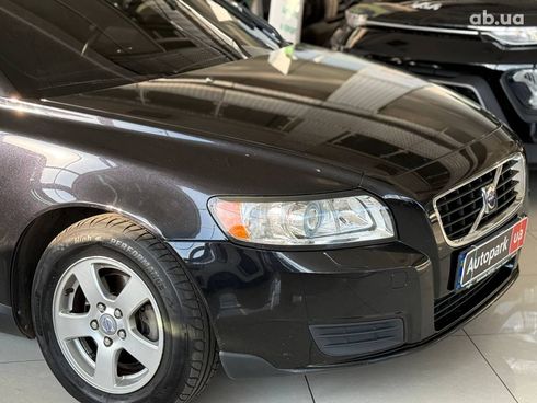Volvo V50 2008 черный - фото 4