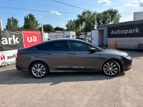Chrysler 200 2015 серый - фото 6