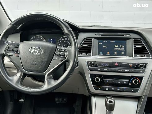 Hyundai Sonata 2017 серебристый - фото 7