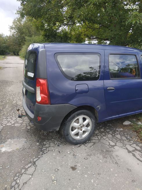 Dacia Logan 2008 синий - фото 3