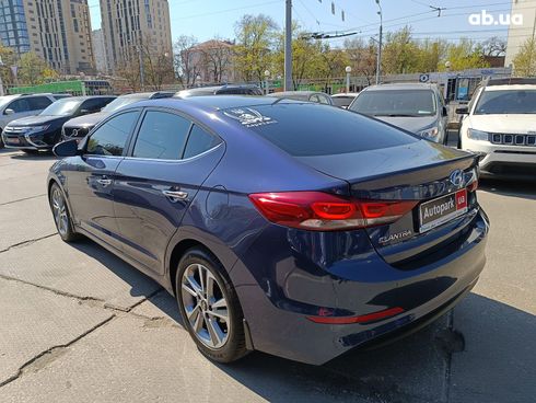 Hyundai Elantra 2017 синий - фото 4