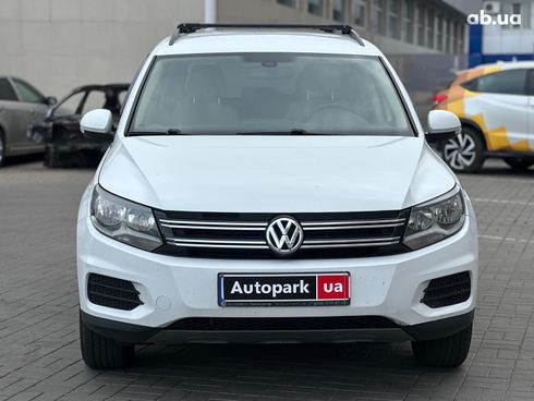 Volkswagen Tiguan 2016 белый - фото 2